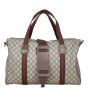 Gucci 10KTF GG Supreme Web Duffle Large