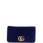 Gucci GG Marmont Velvet Super Mini Shoulder Bag