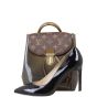 Louis Vuitton Hot Springs Backpack Patent Monogram