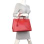 Prada Saffiano Lux Galleria Double Zip Tote Large