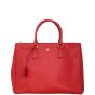 Prada Saffiano Lux Galleria Double Zip Tote Large