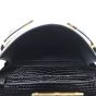 Saint Laurent Manhattan Shoulder Bag Medium Croc Embossed