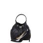 Chanel Quilted CC Drawstring Bucket Bag