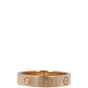 Cartier Love Wedding Band 18k Rose Gold 1 Diamond