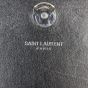 Saint Laurent Kate Tassel Chain Wallet Croc-Embossed