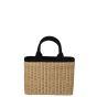 Prada Raffia Basket Tote