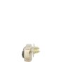 Chanel CC Enamel Button Earrings