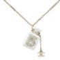 Chanel No.5 Crystal Perfume Bottle Necklace