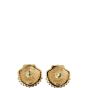 Chanel CC Shell Earrings