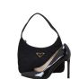 Prada Quilted Tessuto Mini Hobo