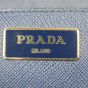 Prada Saffiano Lux Galleria Double Zip Tote Medium