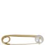 Chanel CC Pearl Saftey Pin Brooch