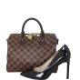 Louis Vuitton Speedy 25 Bandouliere Damier Ebene