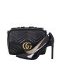 Gucci GG Marmont Zip Around Top Handle Camera Bag Small