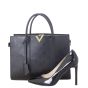 Louis Vuitton Very Tote MM Monogram Cuir Plume