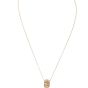 Tiffany & Co Atlas X Open Pendant 18k Rose Gold Necklace