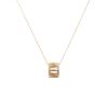 Tiffany & Co Atlas X Open Pendant 18k Rose Gold Necklace