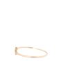 Tiffany & Co T Wire 18k Rose Gold Bracelet