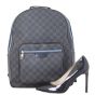 Louis Vuitton Josh Backpack Damier Graphite