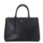 Prada Saffiano Lux Galleria Double Zip Tote Medium