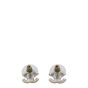 Chanel CC Crystal Stud Earrings