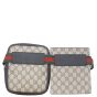 Gucci GG Supreme Double Pocket Belt Bag