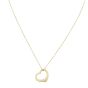 Tiffany & Co Elsa Peretti Open Heart 18k Yellow Gold Pendant Necklace