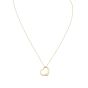 Tiffany & Co Elsa Peretti Open Heart 18k Yellow Gold Pendant Necklace