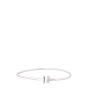Tiffany & Co Tiffany T Wire 18k White Gold Narrow Bracelet