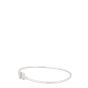 Tiffany & Co Tiffany T Wire 18k White Gold Narrow Bracelet