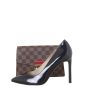 Louis Vuitton Croisette Chain Wallet Damier Ebene
