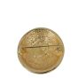 Chanel CC Quilt Button Brooch