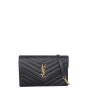 Saint Laurent Cassandre Envelope Chain Wallet
