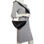 Prada Logo Triangle Leather Shoulder Bag