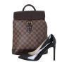 Louis Vuitton Soho Backpack Damier Ebene