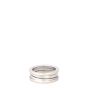 Bvlgari B.Zero1 18k White Gold Three Band Ring