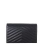 Saint Laurent Cassandre Envelope Chain Wallet
