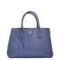 Prada Saffiano Lux Galleria Double Zip Tote Medium