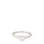 Tiffany & Co Setting Solitaire Diamond Platinum Ring (.39ct)