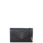 Saint Laurent Cassandre Envelope Chain Wallet