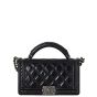 Chanel Boy Old Medium Top Handle Paris-Rome