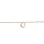 Tiffany & Co Elsa Peretti Open Heart Pendant 18k Rose Gold Bracelet
