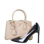 Prada Saffiano Lux Galleria Double Zip Tote Mini