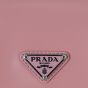 Prada Brushed Leather Chain Card Holder