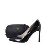 Prada Saffiano Lux Double Zip Camera Bag