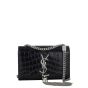 Saint Laurent Kate Tassel Chain Bag Small Croc-Embossed