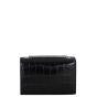 Saint Laurent Kate Tassel Chain Bag Small Croc-Embossed