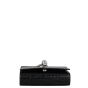Saint Laurent Kate Tassel Chain Bag Small Croc-Embossed