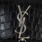 Saint Laurent Kate Tassel Chain Bag Small Croc-Embossed