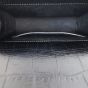 Saint Laurent Kate Tassel Chain Bag Small Croc-Embossed